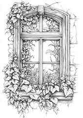 Windows To Another World Coloring Pages