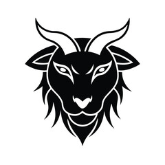 mythical beast head blending animal elements 