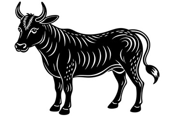 Cute Forest Animal Vector Line Art – Cartoon Clipart, Logo Icon, Funny Wildlife Illustration on White Background