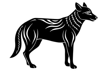 Cute Forest Animal Vector Line Art – Cartoon Clipart, Logo Icon, Funny Wildlife Illustration on White Background