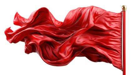 red satin background