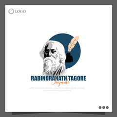 Rabindranath Tagore Day is celebrated to honor the birth anniversary of Rabindranath Tagore