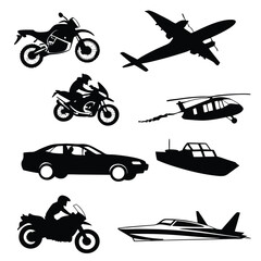 Time to travel vector design with famous tourism destinations and landmarks of the world and traveling bag element