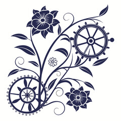 Time to travel vector design with famous tourism destinations and landmarks of the world and traveling bag element