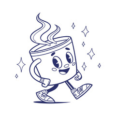 hand drawn vector illustration of a happy birthday