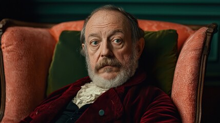 Detailed Portrait of a Visionary Italian Thinker Reflecting the Life and Contributions of Galileo Galilei in Scientific History