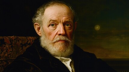 Portrait of Galileo Galilei, Visionary Italian Scientist, Illustrating the Essence of Renaissance Thought and Discovery