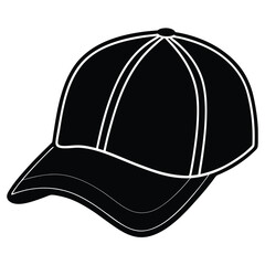 baseball cap vector illustration
