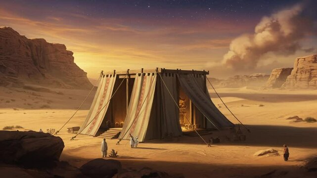Tabernacle in the Desert: A Digital Depiction of Ancient Israelite Sanctuary