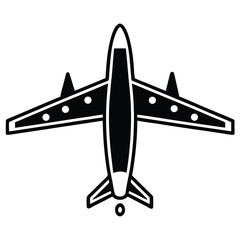 vector illustration of airplane