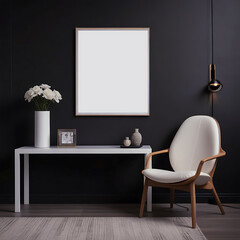Wall Photo Frame Mockup