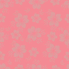 Hand drawn flowers, seamless patterns with floral for fabric, textiles, clothing, wrapping paper, cover, banner, home decor, abstract backgrounds