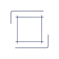 vector drawing of a whiteboard