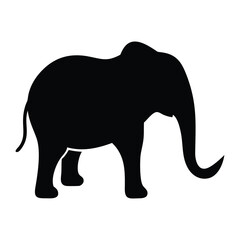 Elephant Silhouette Clipart | Majestic Elephant PNG, Vectors & Outline Graphics

