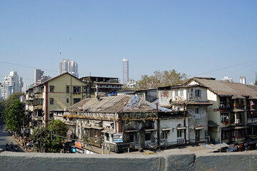 Fototapeta premium living houses in mumbai in india