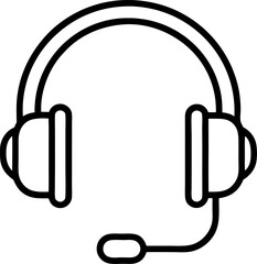 headphones icon vector illustration