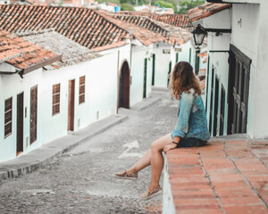 mulher em giron, colombia