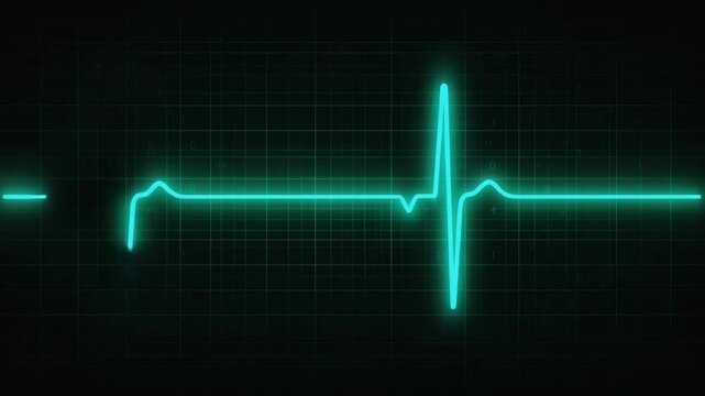heart pulse monitoring beeping screen