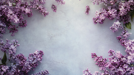 Elegant wedding invitation card background . Minimal hand painted watercolor Lilac flowers texture template background. Design for wedding, vip cover, poster, rsvp moderncard.Valentine's Day

