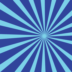 blue burst pattern comic vector background