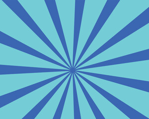 blue burst pattern comic vector background