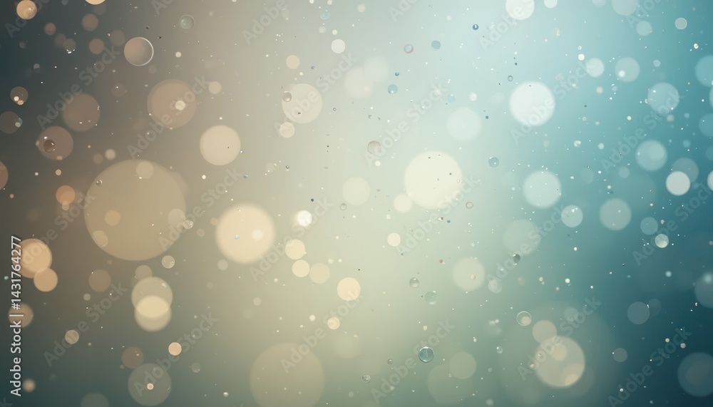 Aufkleber captivating bokeh effects digital art abstract background atmospheric close-up visual aesthetics