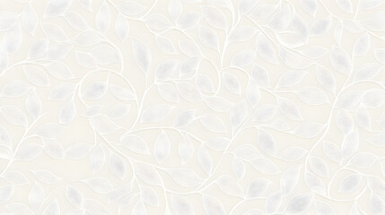 detailed embossed floral texture with elegant swirling vines and leaves 