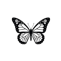 Abstract Vector Butterfly Icon Design Template
