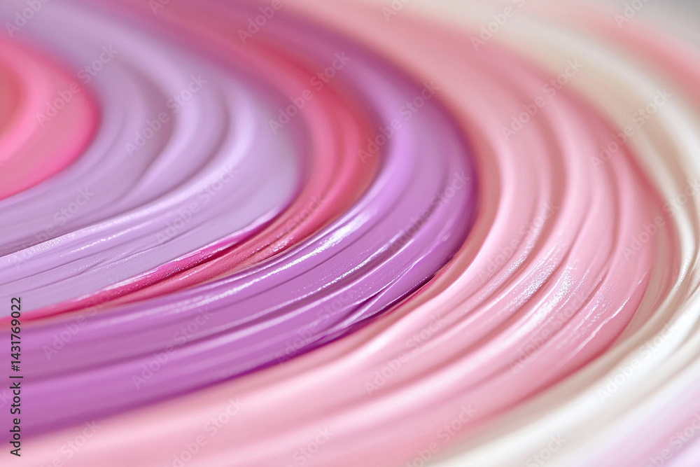 Poster colorful abstract fluid paint swirls create a mesmerizing chaos in artistic expression