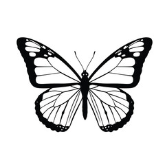 Abstract Vector Butterfly Icon Design Template
