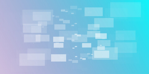 An abstract design featuring a white square box centered on a clean, gradient background. The box has soft edges and subtle shadows to create depth, with minimalist lighting and a modern.