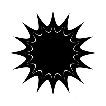 recommend clip art: Explosion Vector on White Background Dynamic Blast Clipart for Action Designs