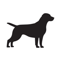 Labrador Retriever silhouette