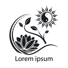 Obraz premium wellness logo for your company.