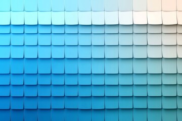 Abstract design of a cool blue and white color palette.