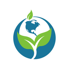 Fototapeta premium Pure Earth logo design