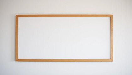 Empty Picture Frame on Wall