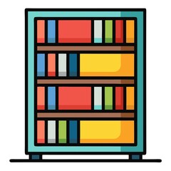 bookshelf with books