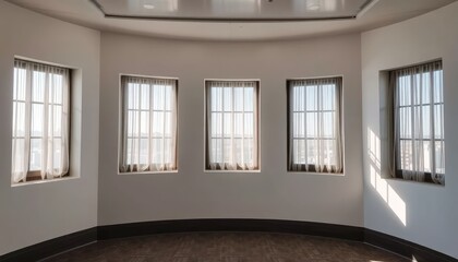 Empty Room with Windows