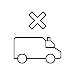 ambulance icon design failed