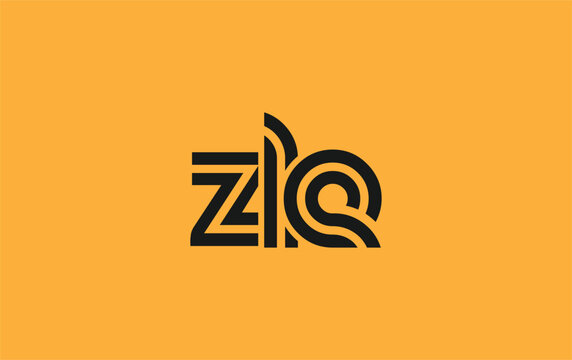 ZLE Creative Unique Modern Letter Logo Design. Stylized logo featuring a unique letter design, presenting abstract minimalist aesthetics and modern appeal.