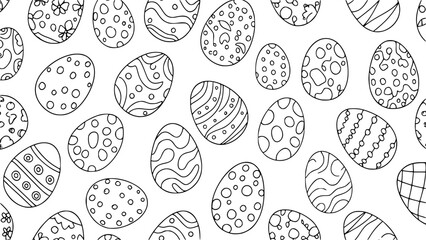 Easter Eggs Pattern