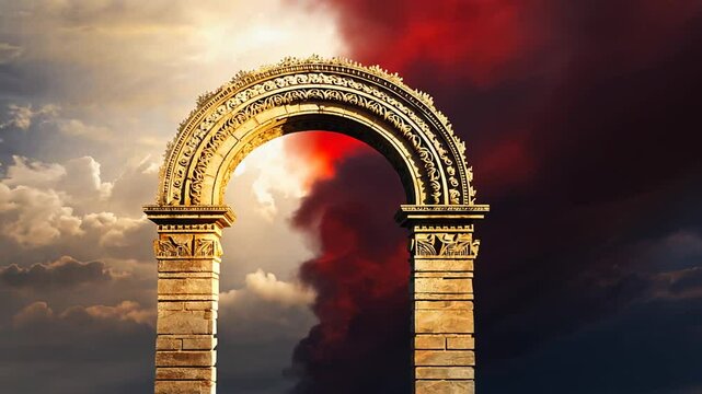 Portal to hell and heaven.