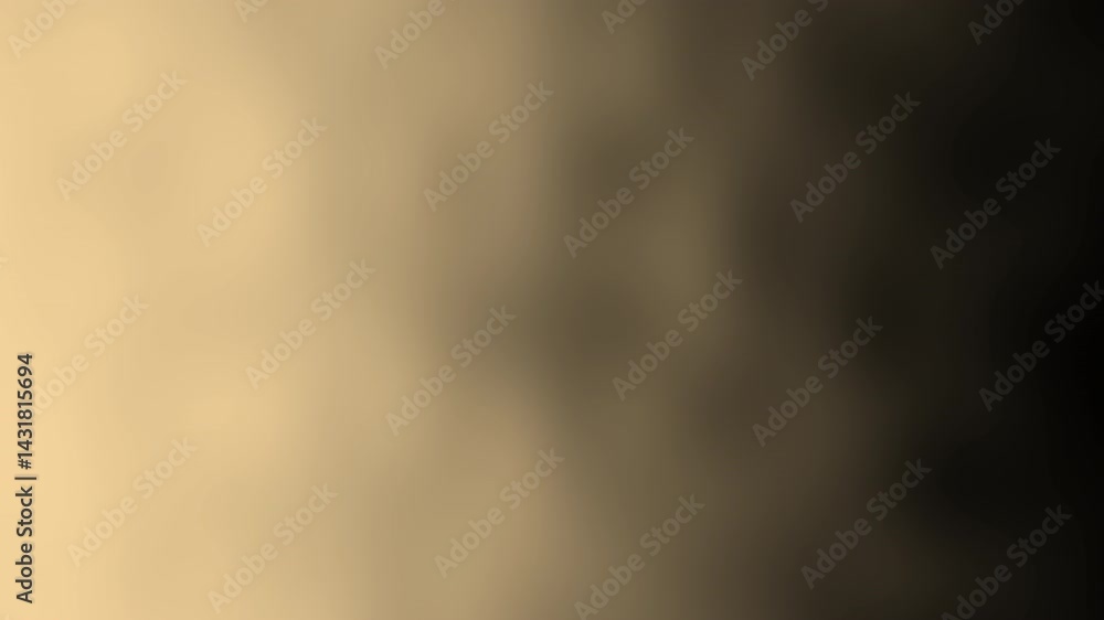 Poster a blurred abstract image with soft transitions between warm and dark hues, creating a tranquil, atmo