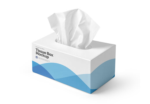 Tissue Box Mockup
