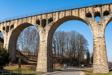Railway viaduct in Lewin Kłodzko
The viaduct was built between 1903 and 1905. It is a multi-span...