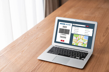 Delivery tracking system for e-commerce and modish online business to timely goods transportation...