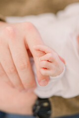 hand of a newborn baby