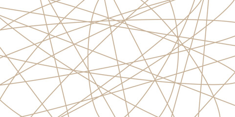 Intersecting Lines Web Modern Geometric Pattern on White. random Line Lattice Abstract Pattern in white background