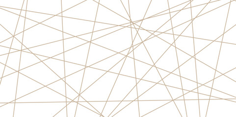 Intersecting Lines Web Modern Geometric Pattern on White. random Line Lattice Abstract Pattern in white background